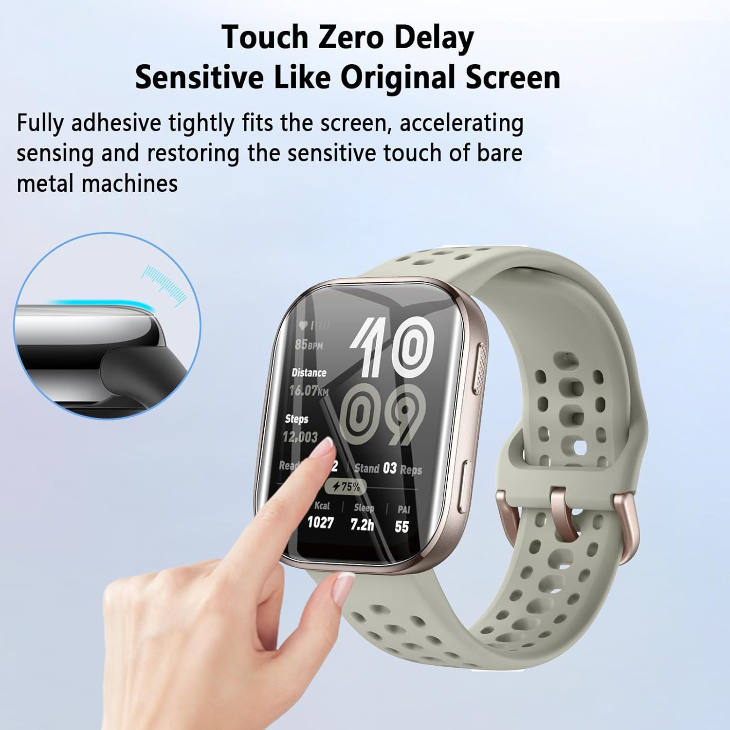 Screenprotector voor Amazfit b - Smartwatch Screen Film recensie en prijs