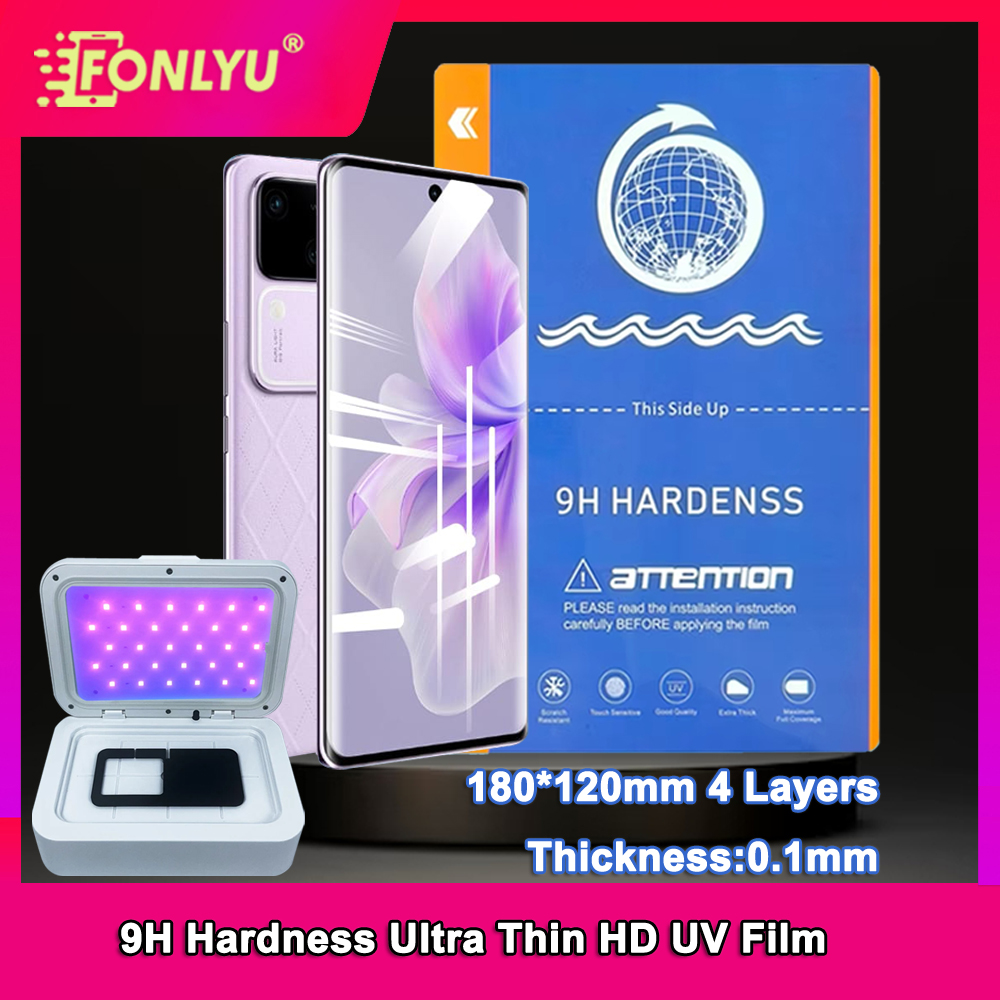 FONLYU HD UV-film screenprotec - Screen Protector Cutter recensie en prijs
