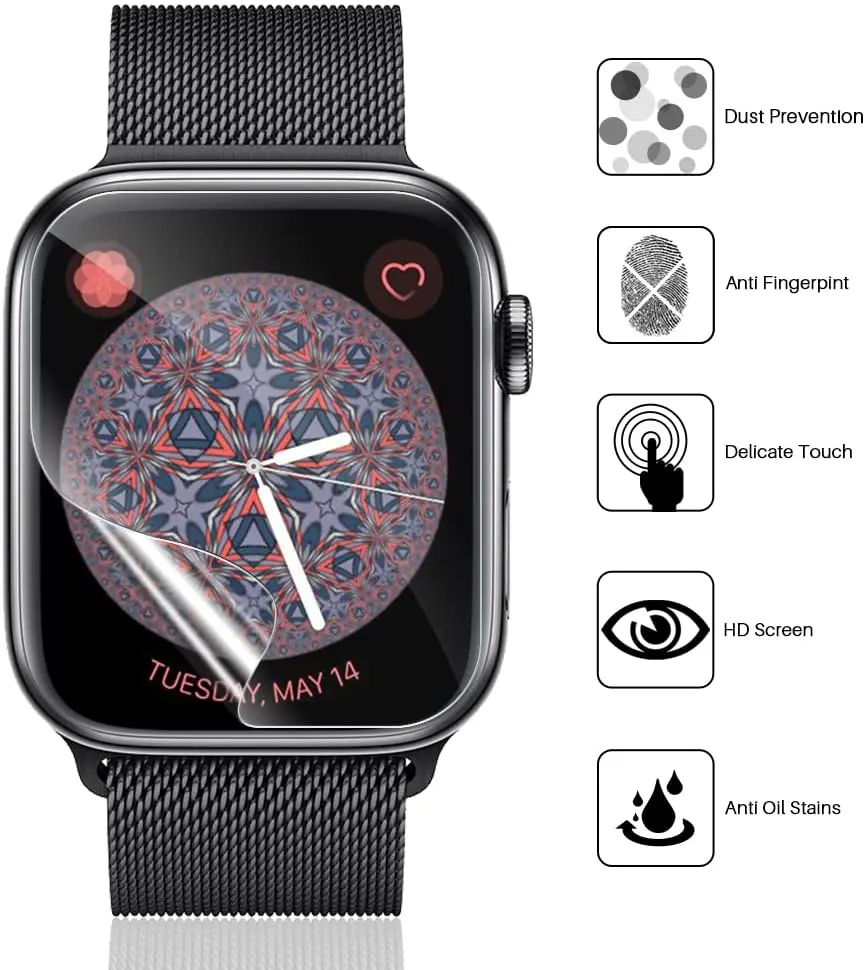 Screenprotector voor Apple Wat - Hydrogel Screen Protector recensie en prijs