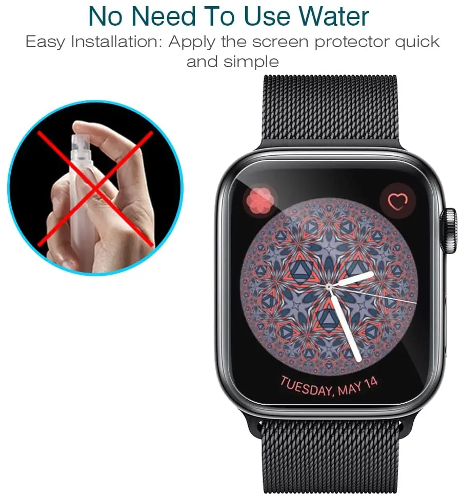 Screenprotector voor Apple Wat - Hydrogel Screen Protector recensie en prijs
