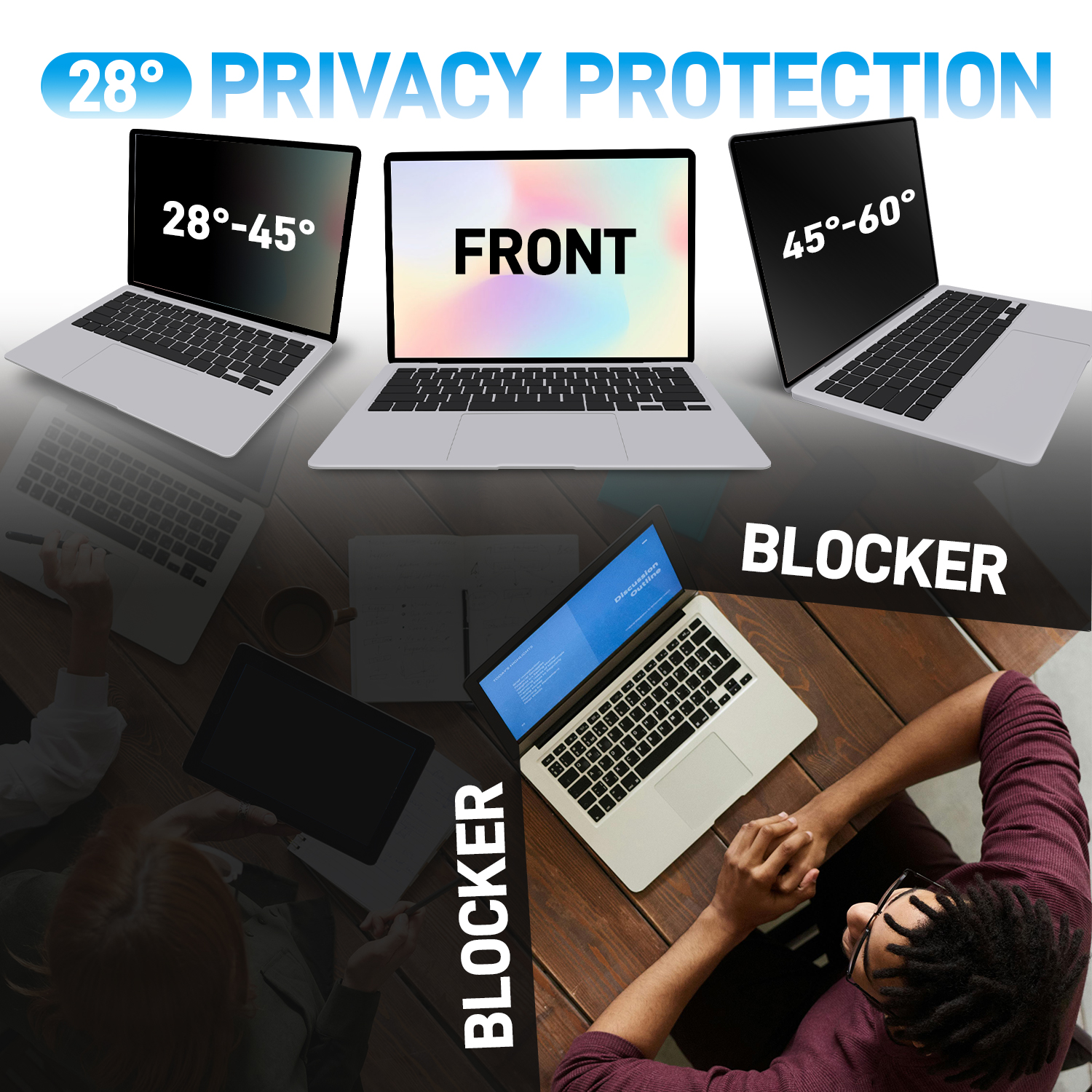Voor Laptop 14 inch Privacy An - Matte Anti Glare Screen recensie en prijs