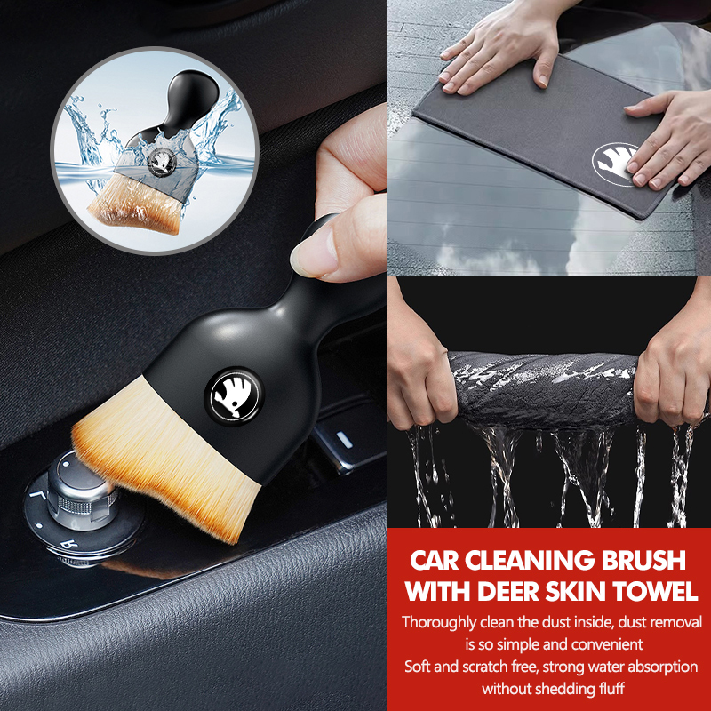 2026 Nieuwe Hot For Skoda Auto - Dust Removal Sticker recensie en prijs