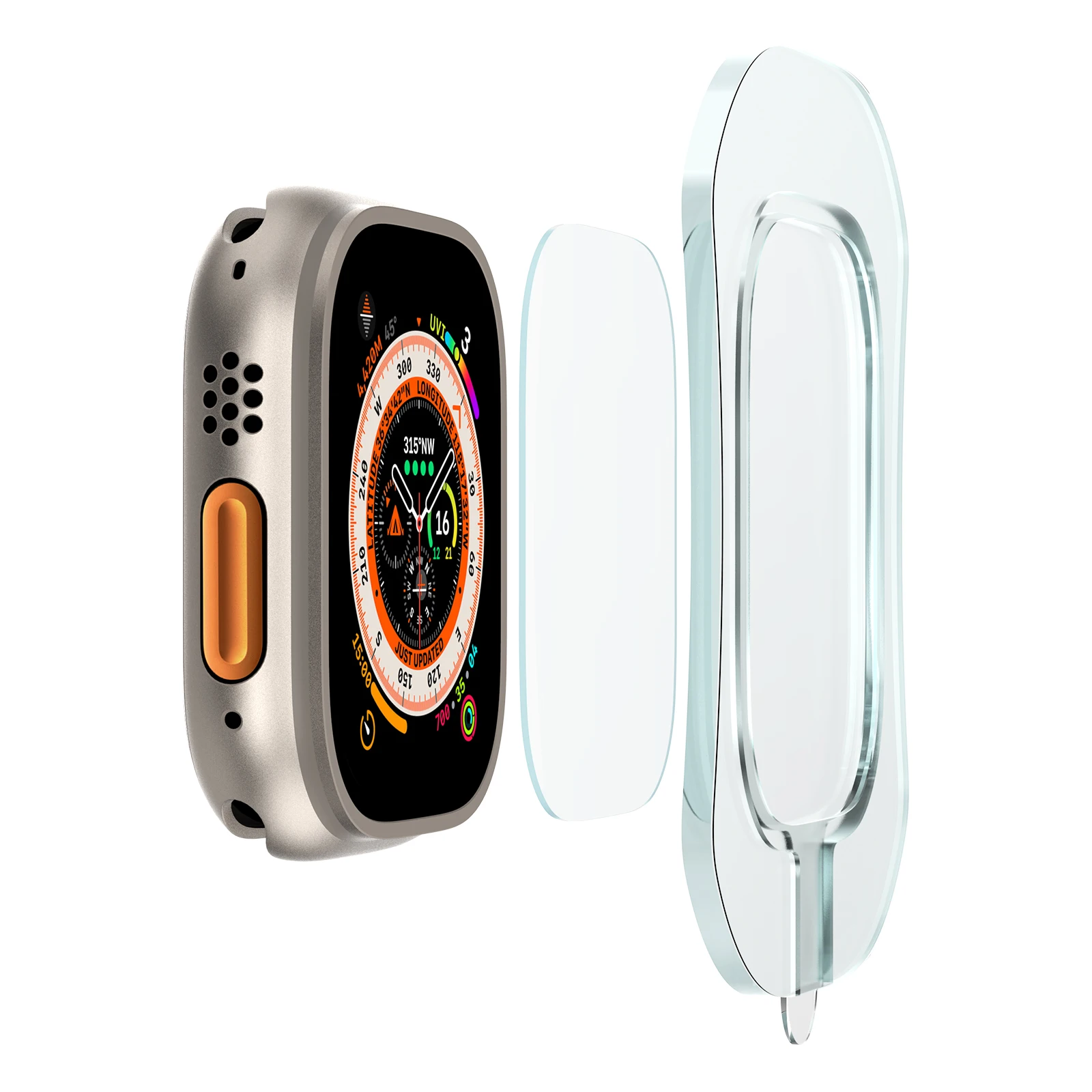 Gehard Glas voor Apple Watch U - Screen Alignment Tool recensie en prijs