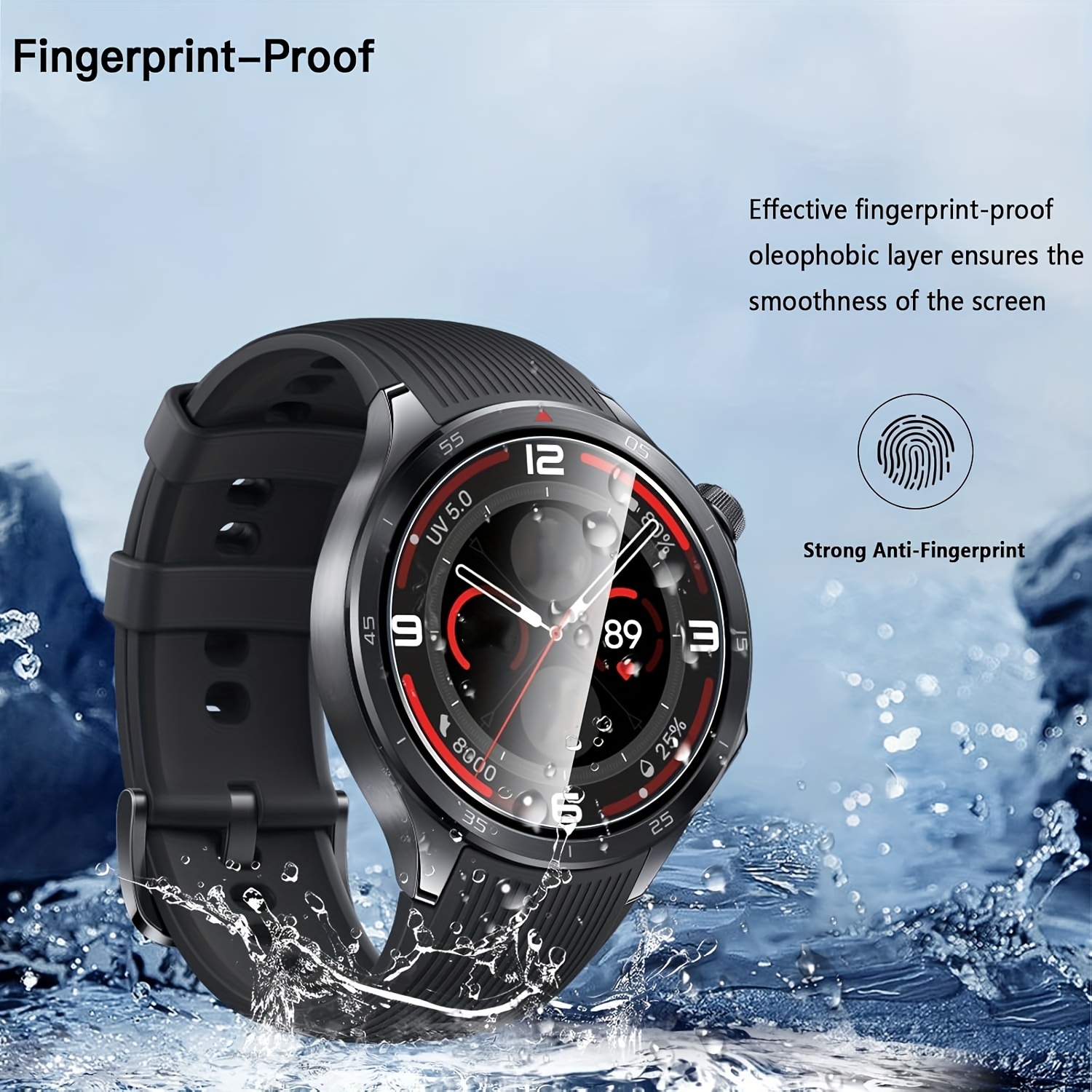 3 STKS 9 H Gehard Glas Screen  - Smartwatch Screen Film recensie en prijs