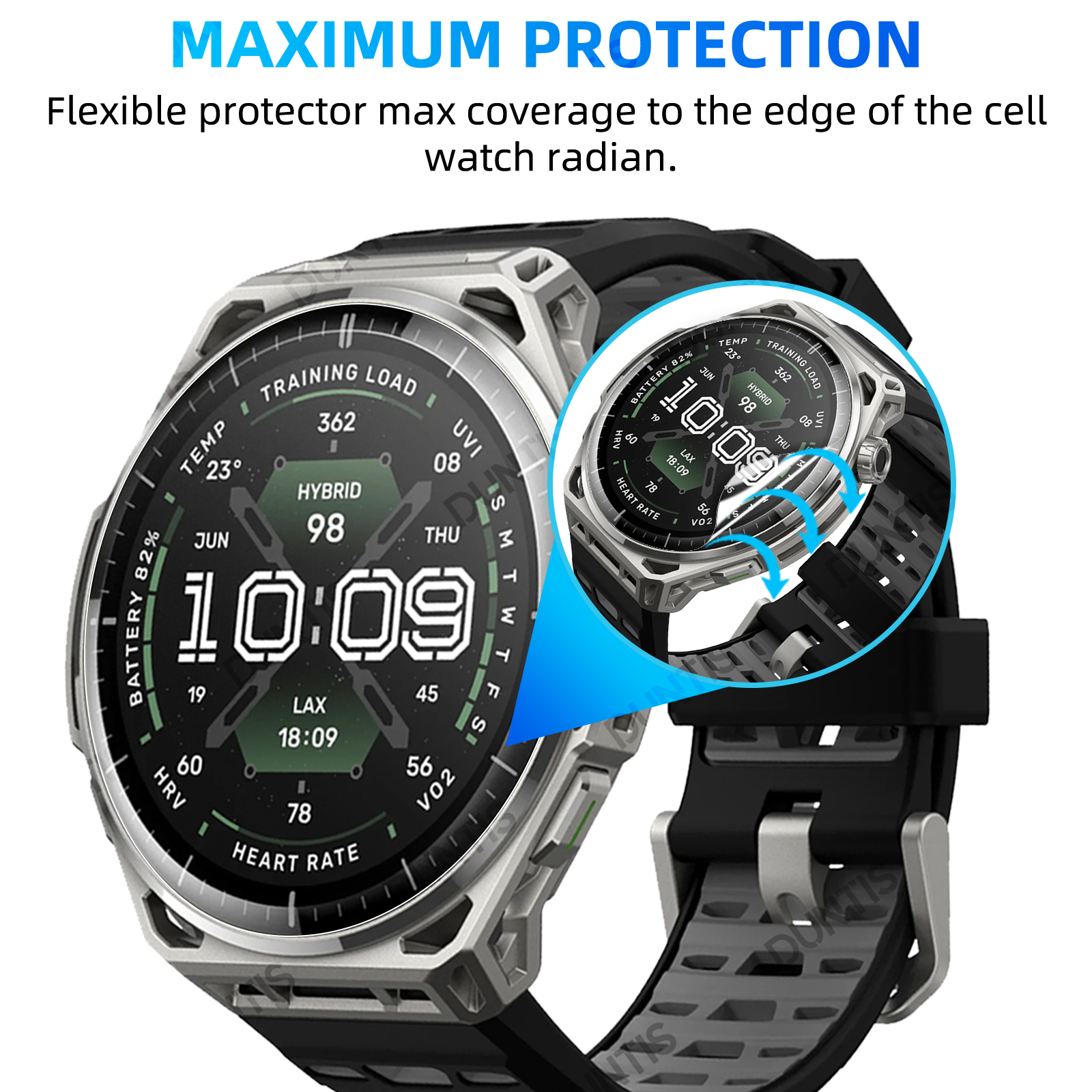 3D-schermbeschermer voor Amazf - Flexible Tpu Film recensie en prijs