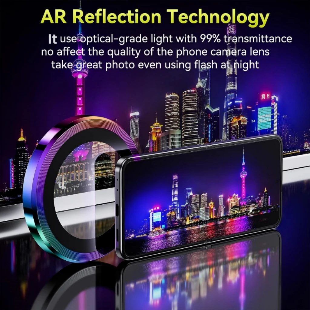 Metalen Camera Lens Protector  - Tempered Glass Screen 9H recensie en prijs