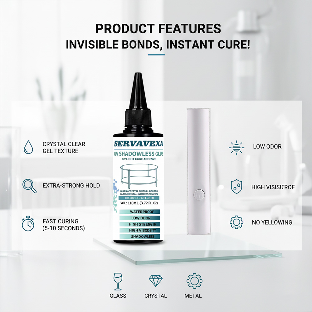SERVAVEXA 110ml UV-licht uitha - Liquid Uv Glue Kit recensie en prijs