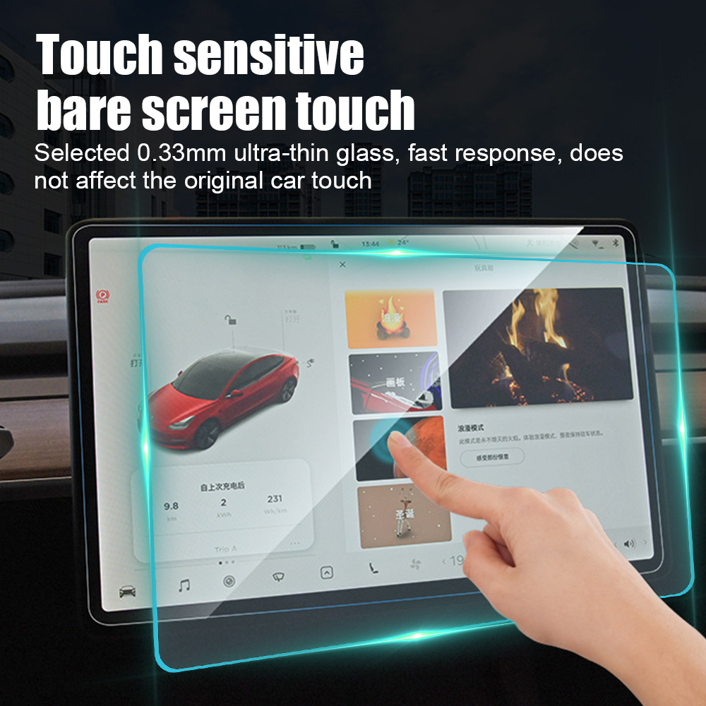 Voor Tesla Model 3/Y 2021 Matt - Matte Anti Glare Screen recensie en prijs